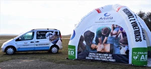 Namiot pneumatyczny pająk K